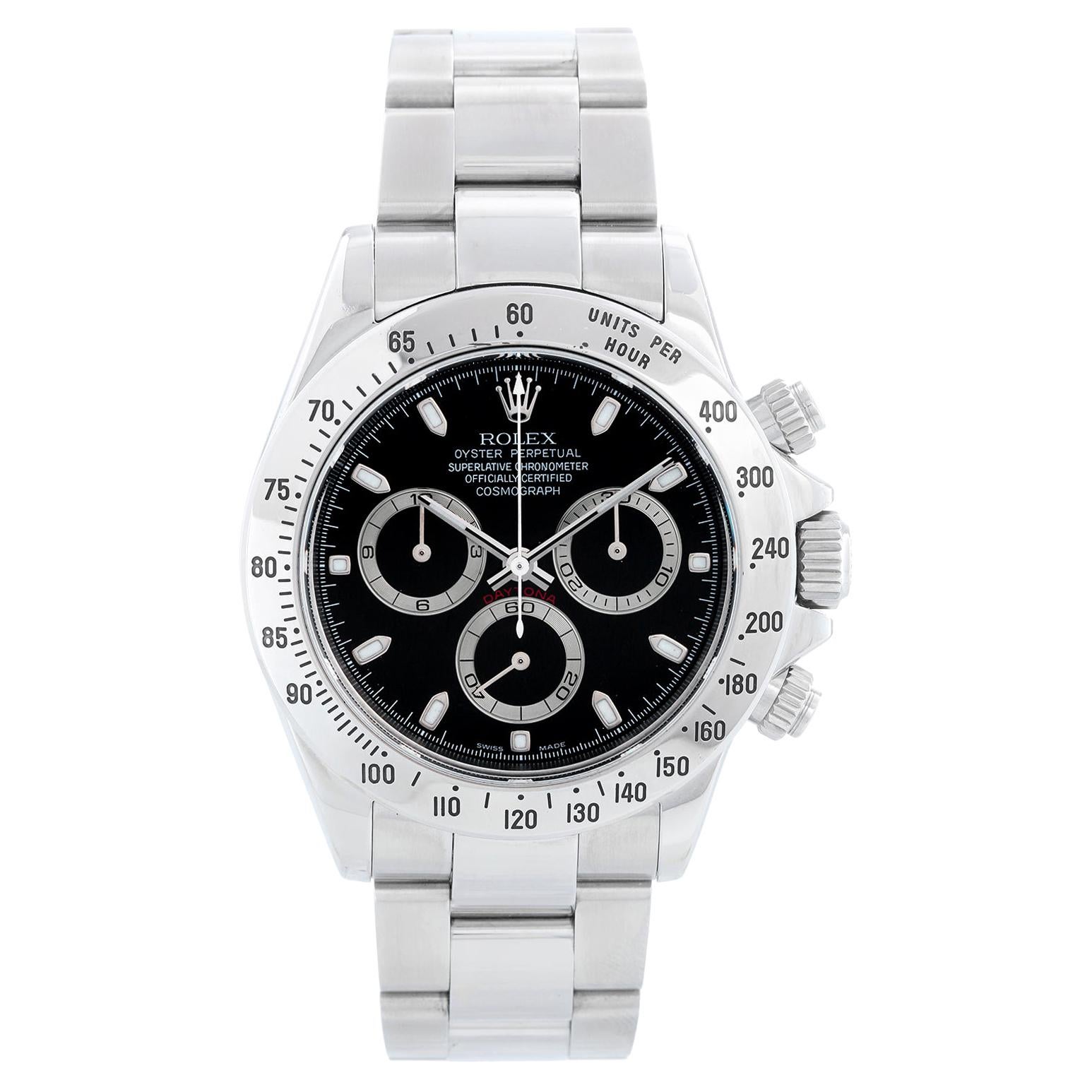 Rolex Daytona Chronograph Function Men's Stainless Steel Watch 116520