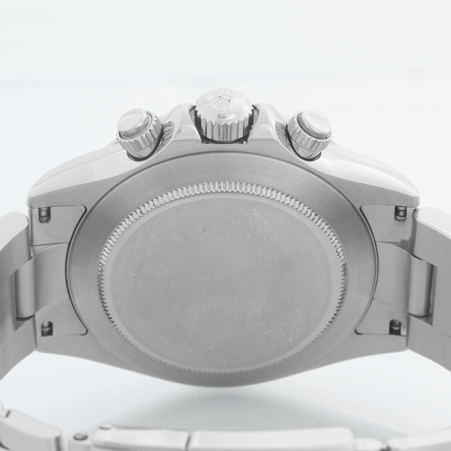 Reloj Rolex Daytona Cronógrafo de acero inoxidable para hombre 116520 en venta 1