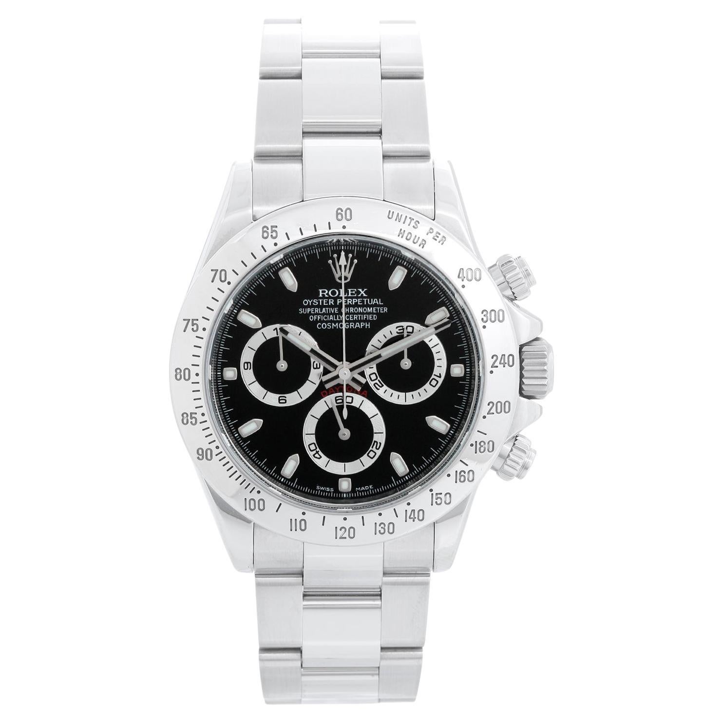Rolex Daytona Chronograph Herrenuhr aus Edelstahl 116520