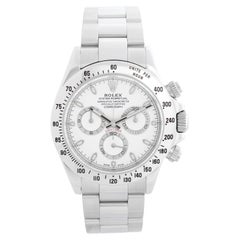 Montre Rolex Daytona Chronograph pour hommes en acier inoxydable 116520