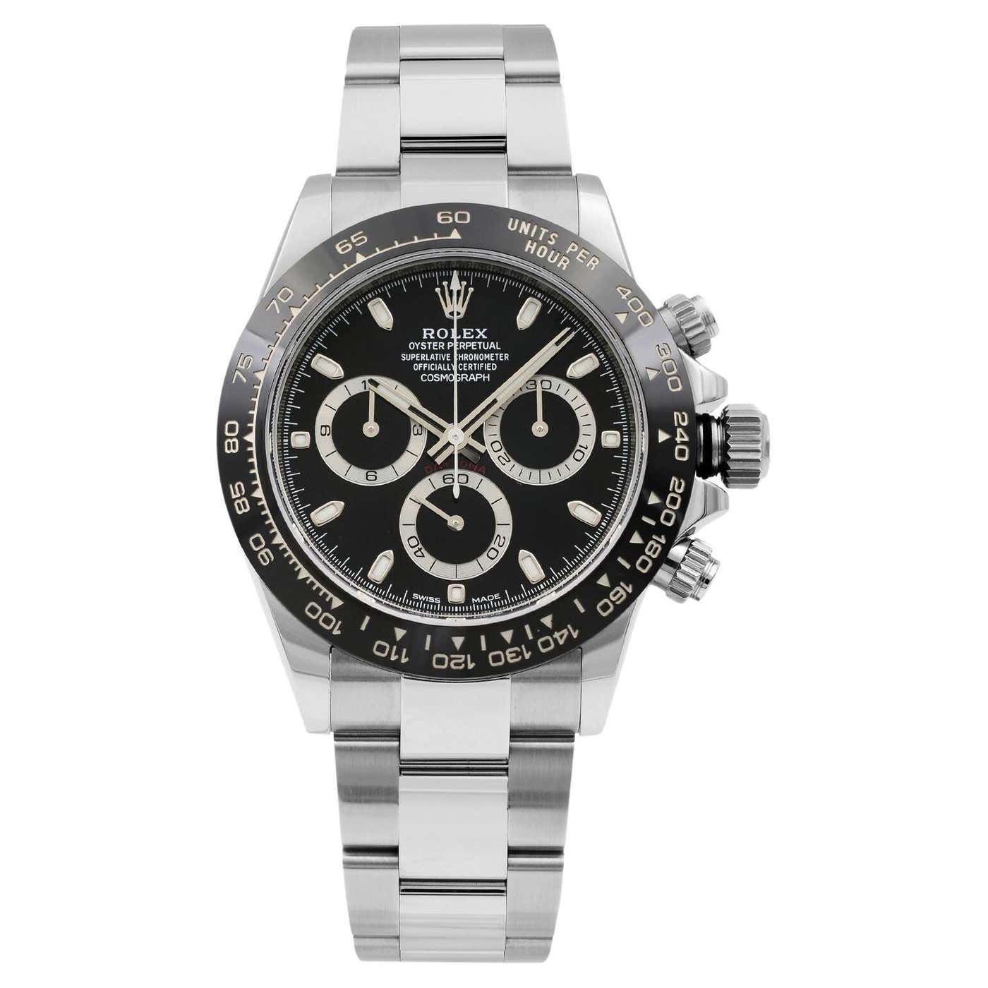 Rolex Daytona Chronograph Steel Ceramic Black Dial Automatic Mens Watch rolex-daytona-chronograph-steel-ceramic-black-dial-automatic-mens-watch