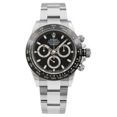 Rolex Daytona Chronograph Steel Ceramic Black Dial Automatic Mens Watch 116500LN