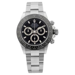 Rolex Daytona Chronograph Steel Ceramic Black Dial Automatic Watch 116500LN
