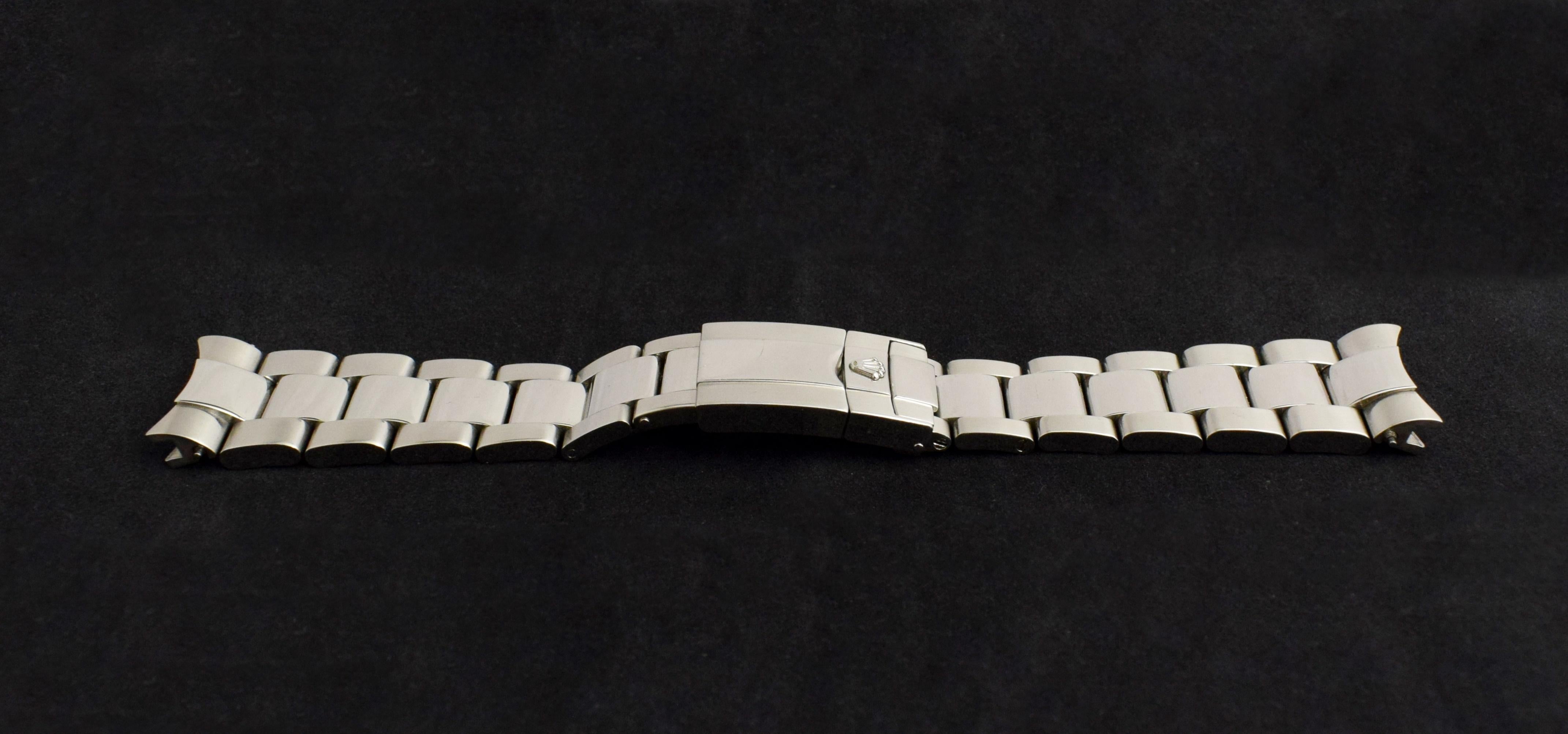 Rolex Daytona Chronograph White Ivory Creamy Dial 116520 Steel Watch 2001 en vente 6