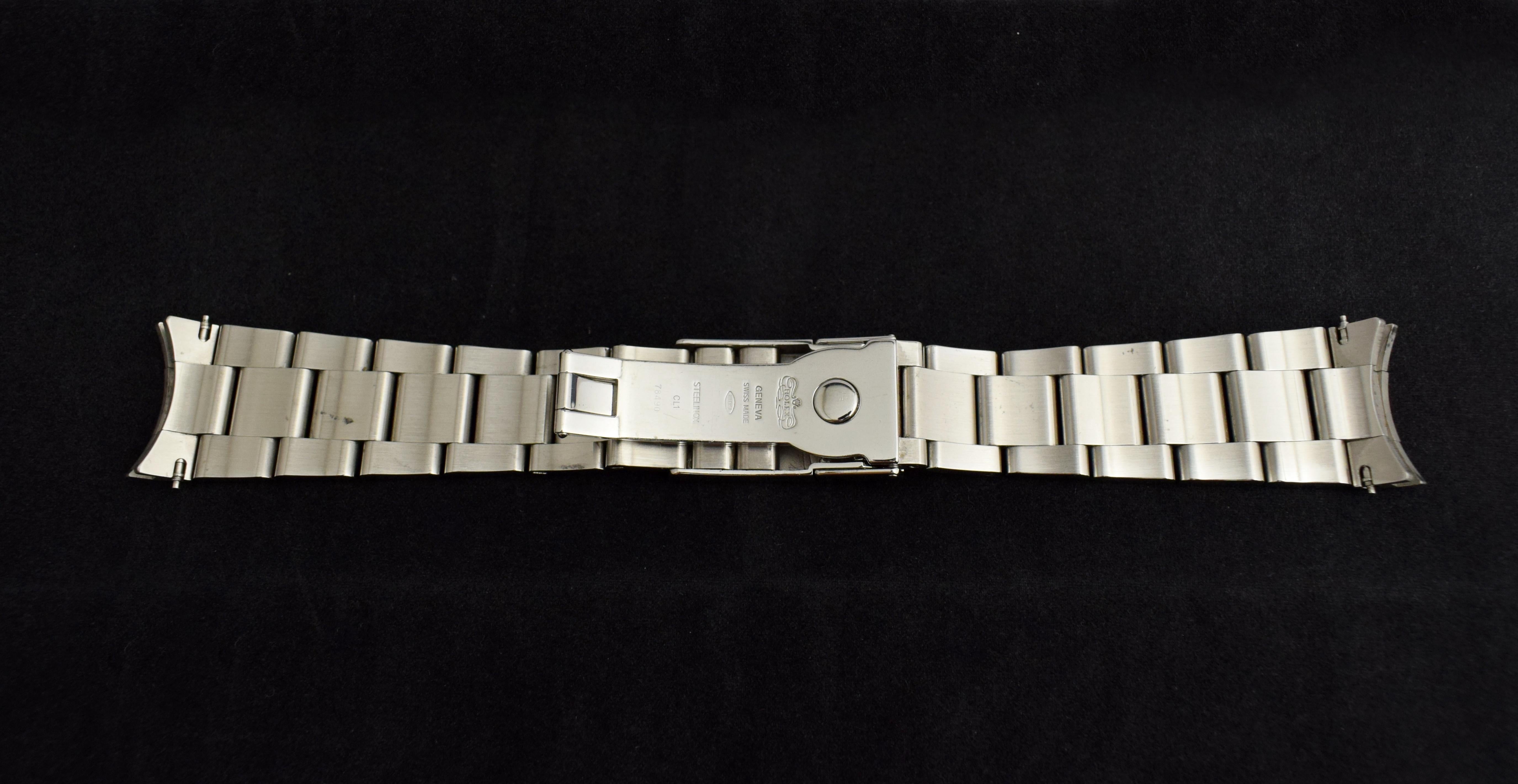 Rolex Daytona Chronograph White Ivory Creamy Dial 116520 Steel Watch 2001 For Sale 4