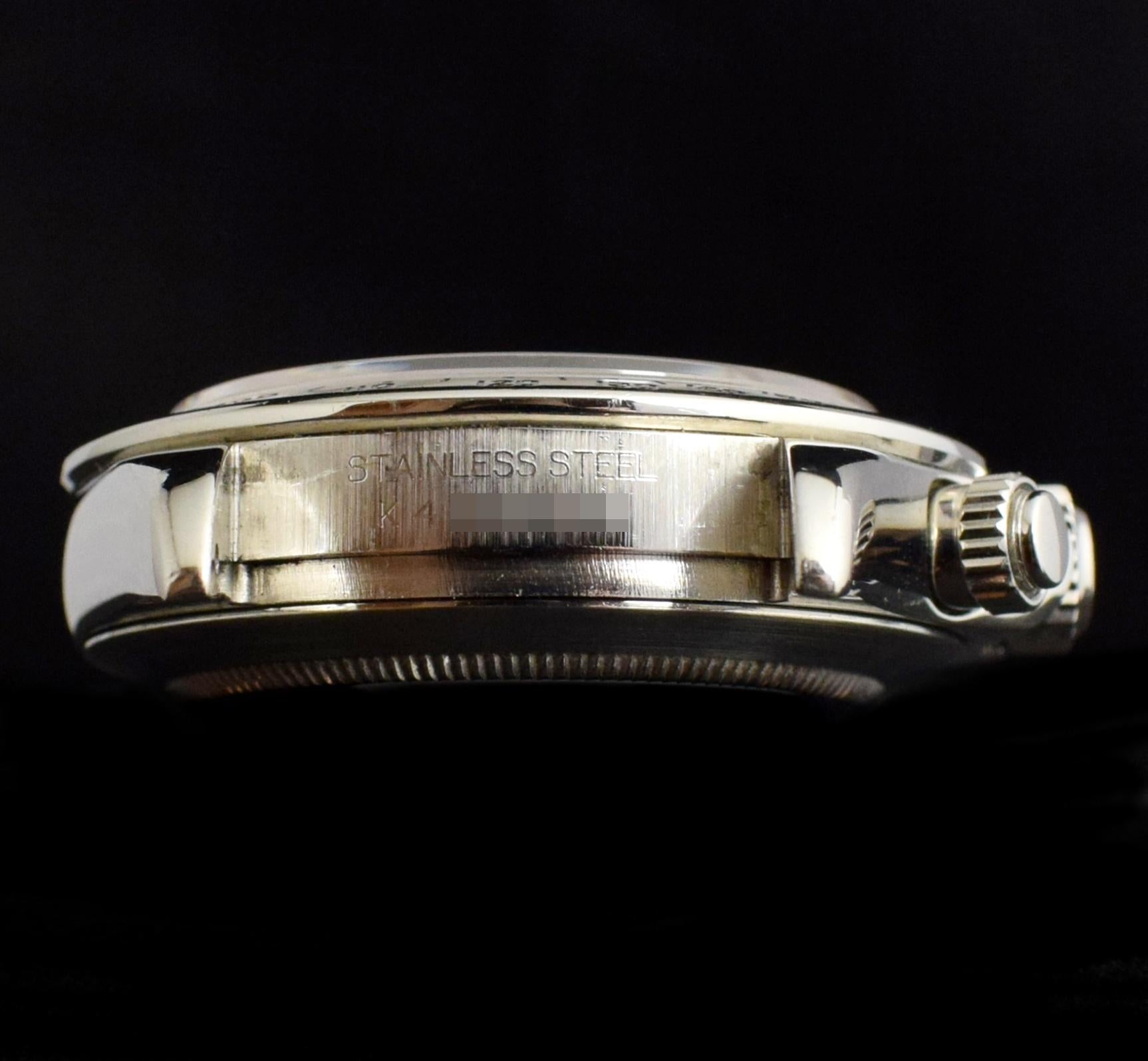 Men's Rolex Daytona Chronograph White Ivory Creamy Dial 116520 Steel Watch 2001 For Sale