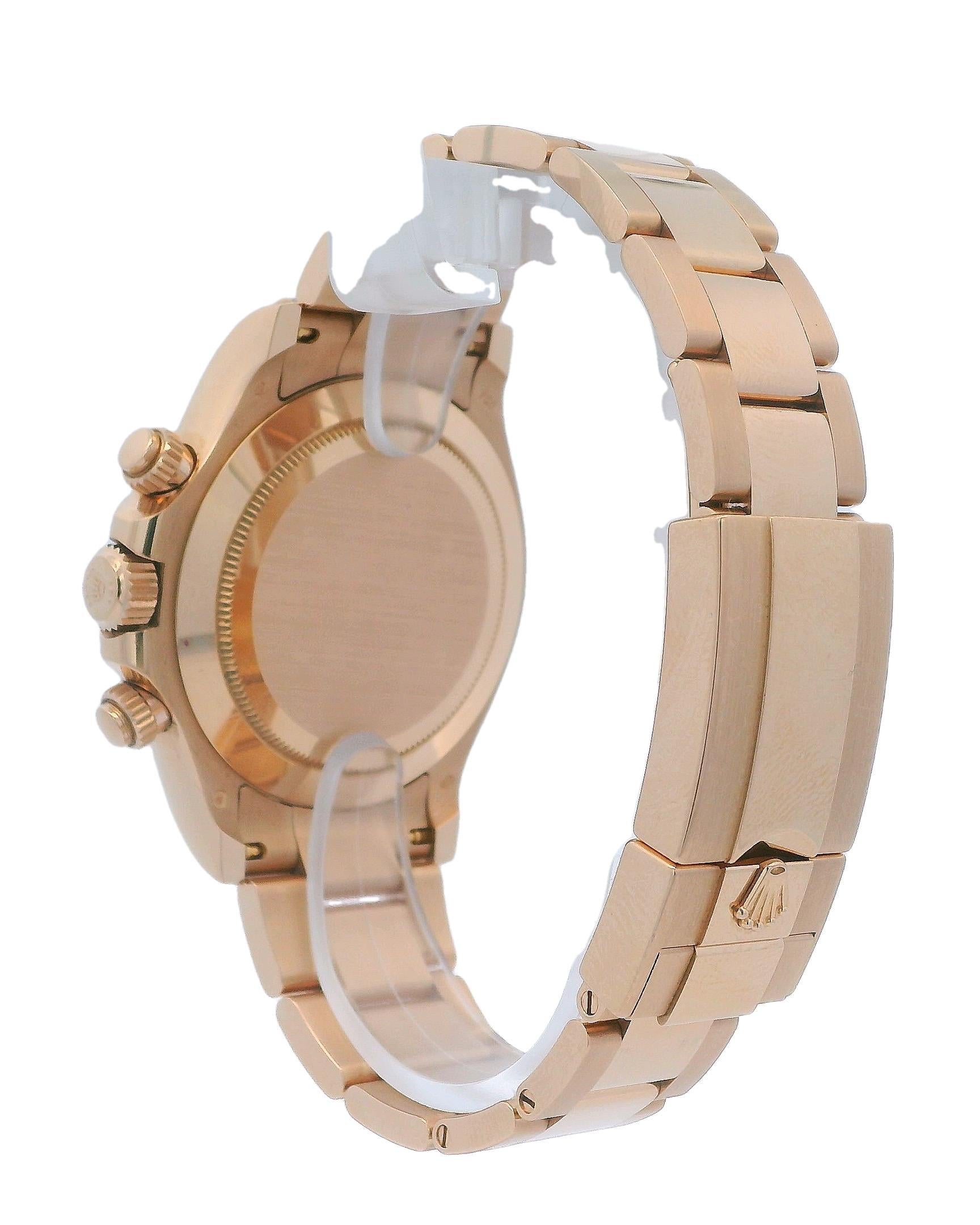 Rolex Daytona Cosmograph 116505 or rose 18 carats Pour hommes en vente