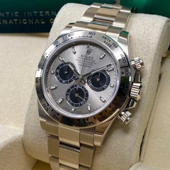 Rolex Daytona Cosmograph 116509 White Gold Ghost Dial Automatic Watch B&P