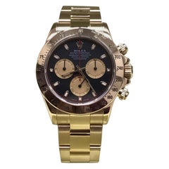 Rolex Daytona Cosmograph 116528 Paul Newman Black and Red Dial 18 Karat Gold