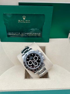 Rolex Daytona Cosmograph 40mm Black Ceramic Bezel Full Set 2022 Ref: 116500LN