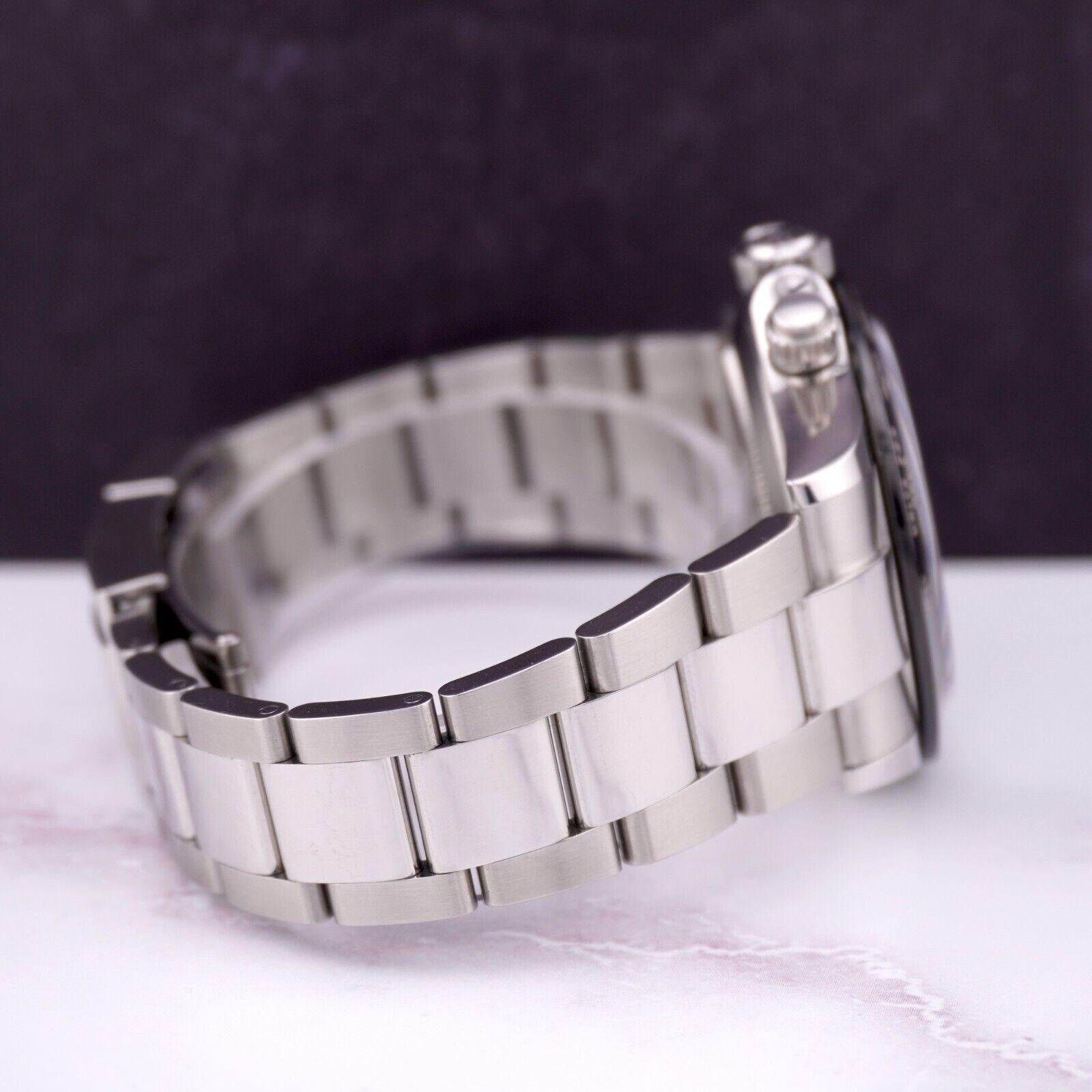 Modern Rolex Daytona Cosmograph 40mm Panda Men Oyster White Dial Chrono Watch 116500LN For Sale