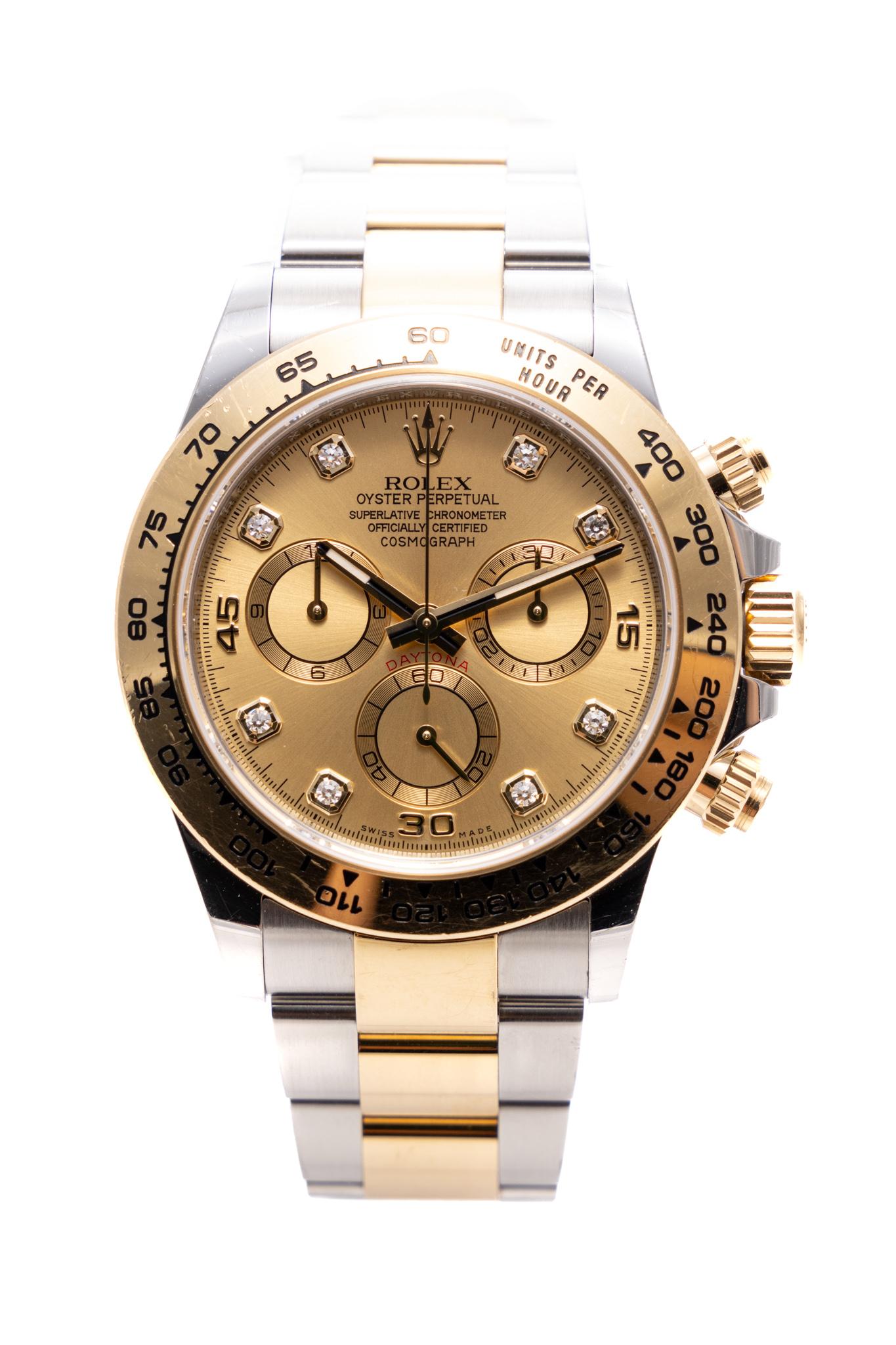 rolex brown face