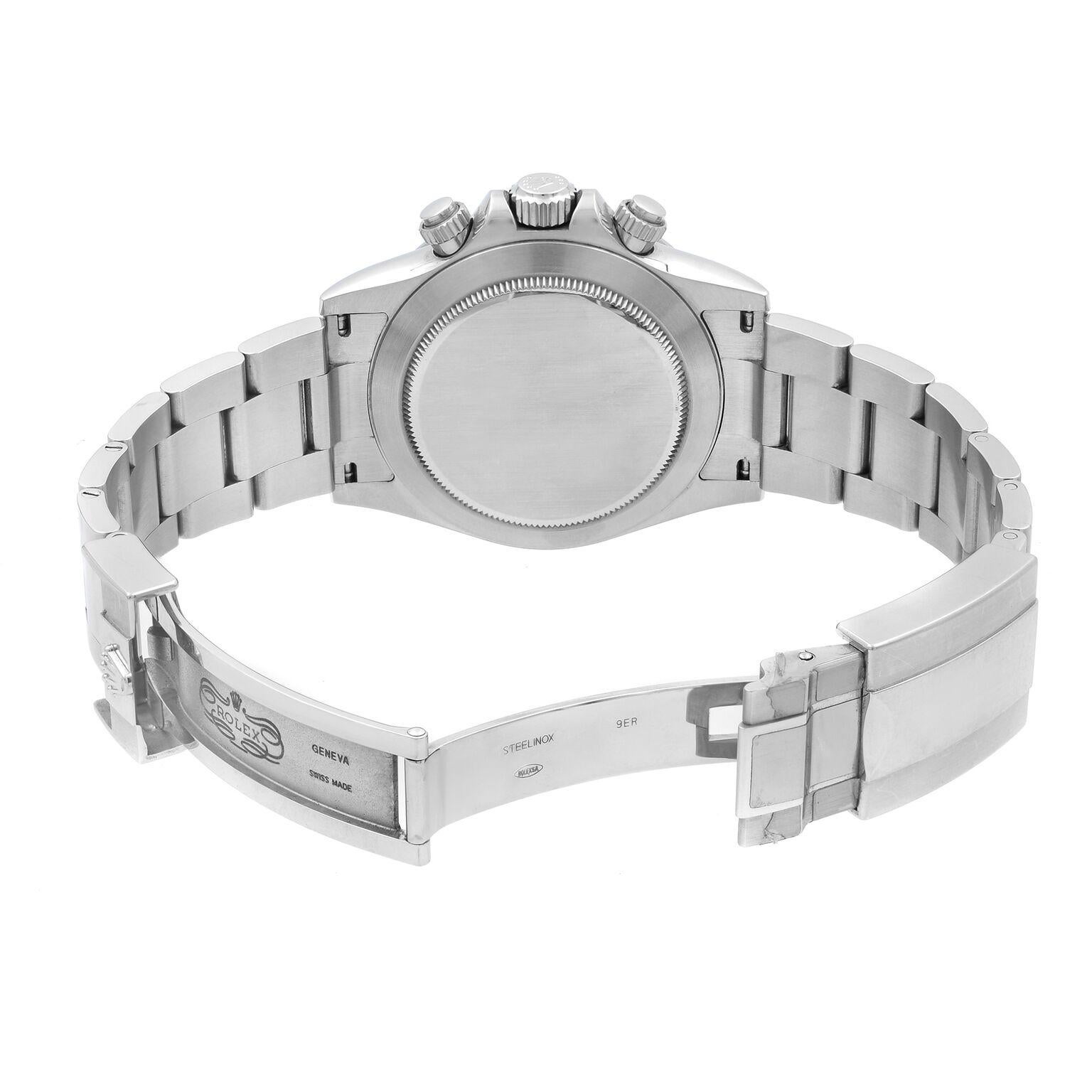 Rolex Daytona Cosmograph Black Dial Steel Automatic Men’s Watch 116520BKSO 1