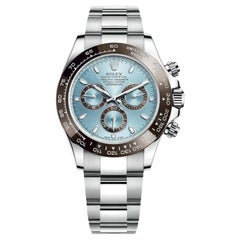 Rolex Daytona Cosmograph Oyster Perpetual Platinum Ice Blue Dial 116506
