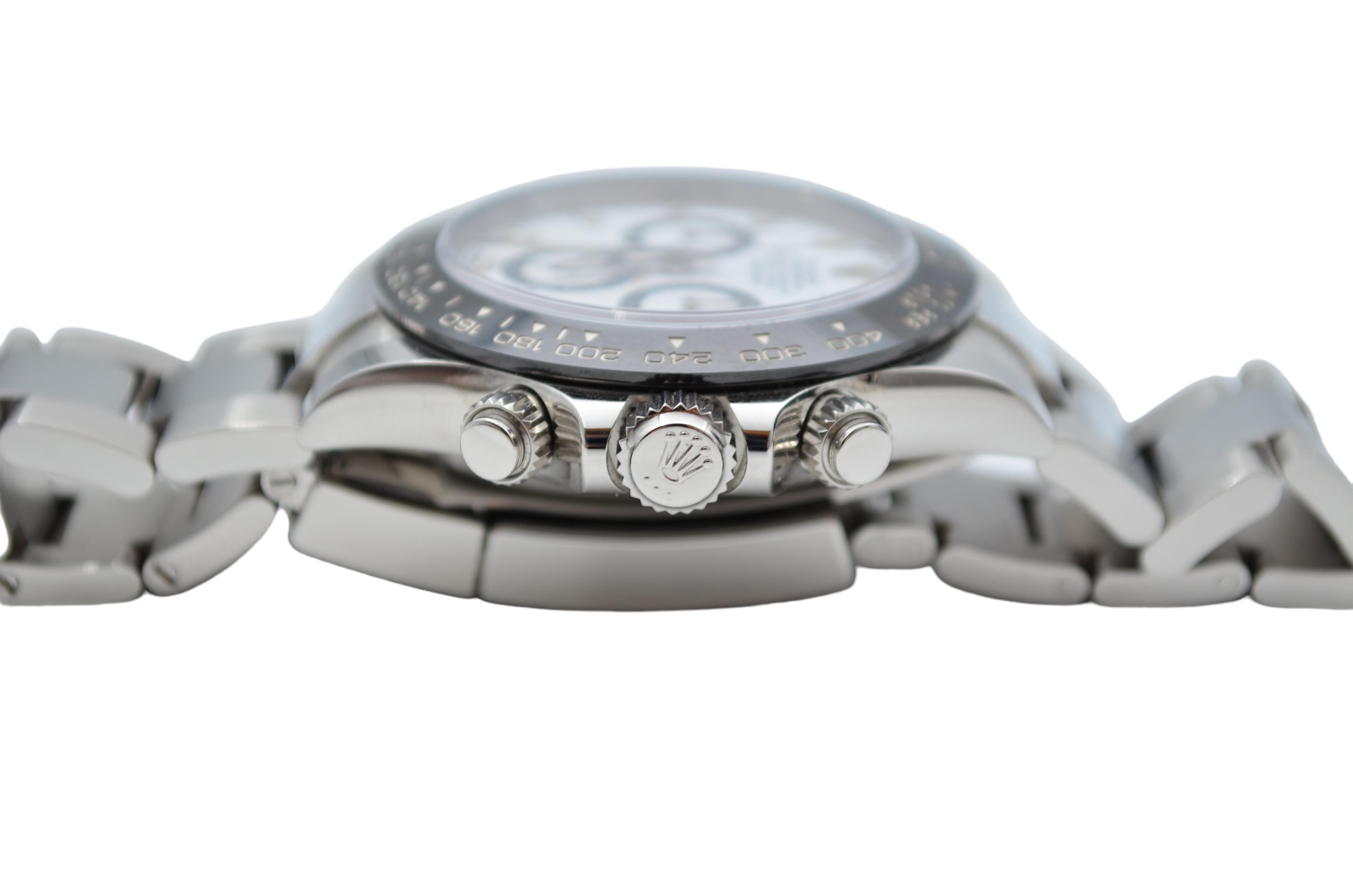 Rolex Daytona Cosmograph Panda 40mm Full Set 2020 Steel Ref: 116500LN 3