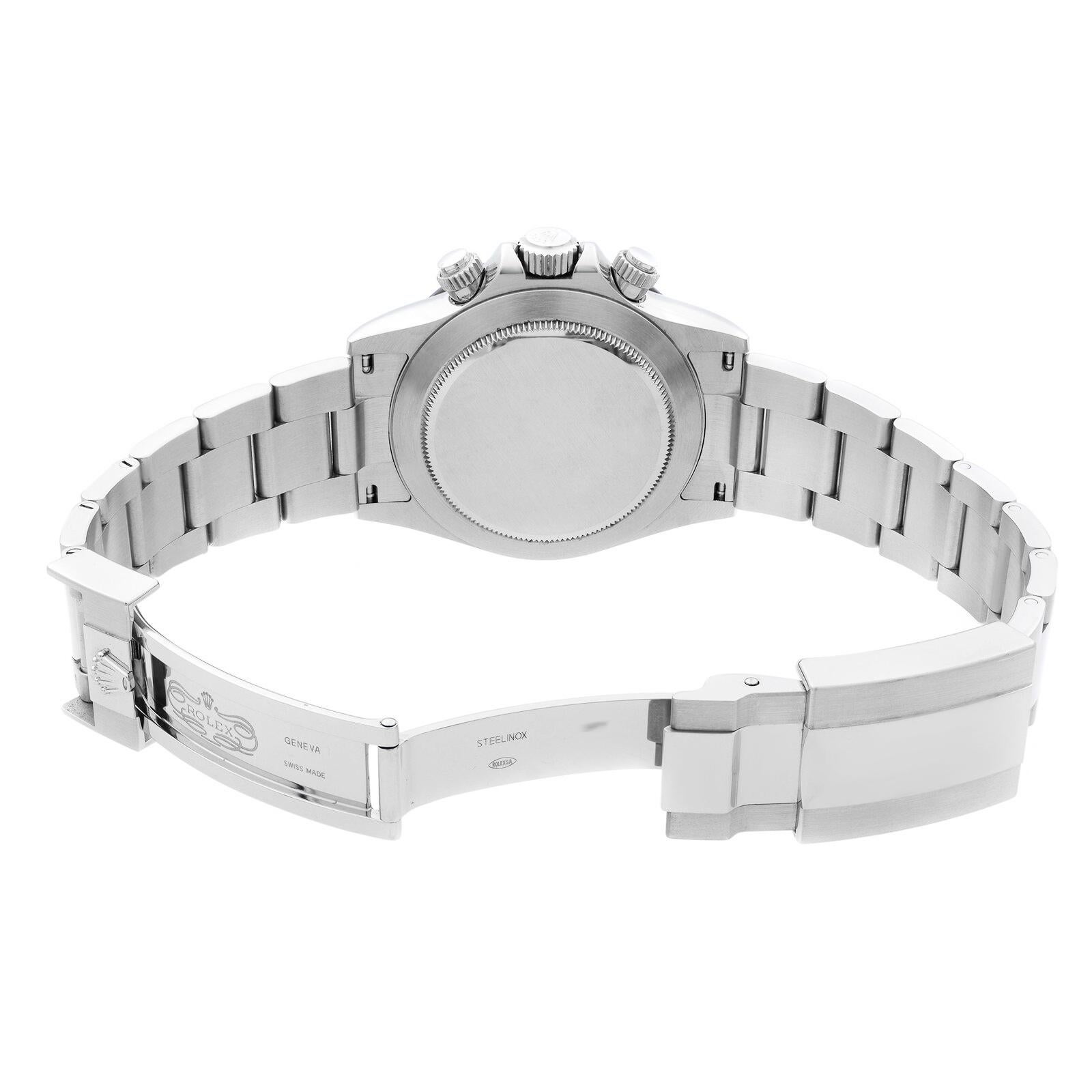 Men's NEW Rolex Cosmograph Daytona White Dial Steel Ceramic Men Watch 116500LN  For Sale