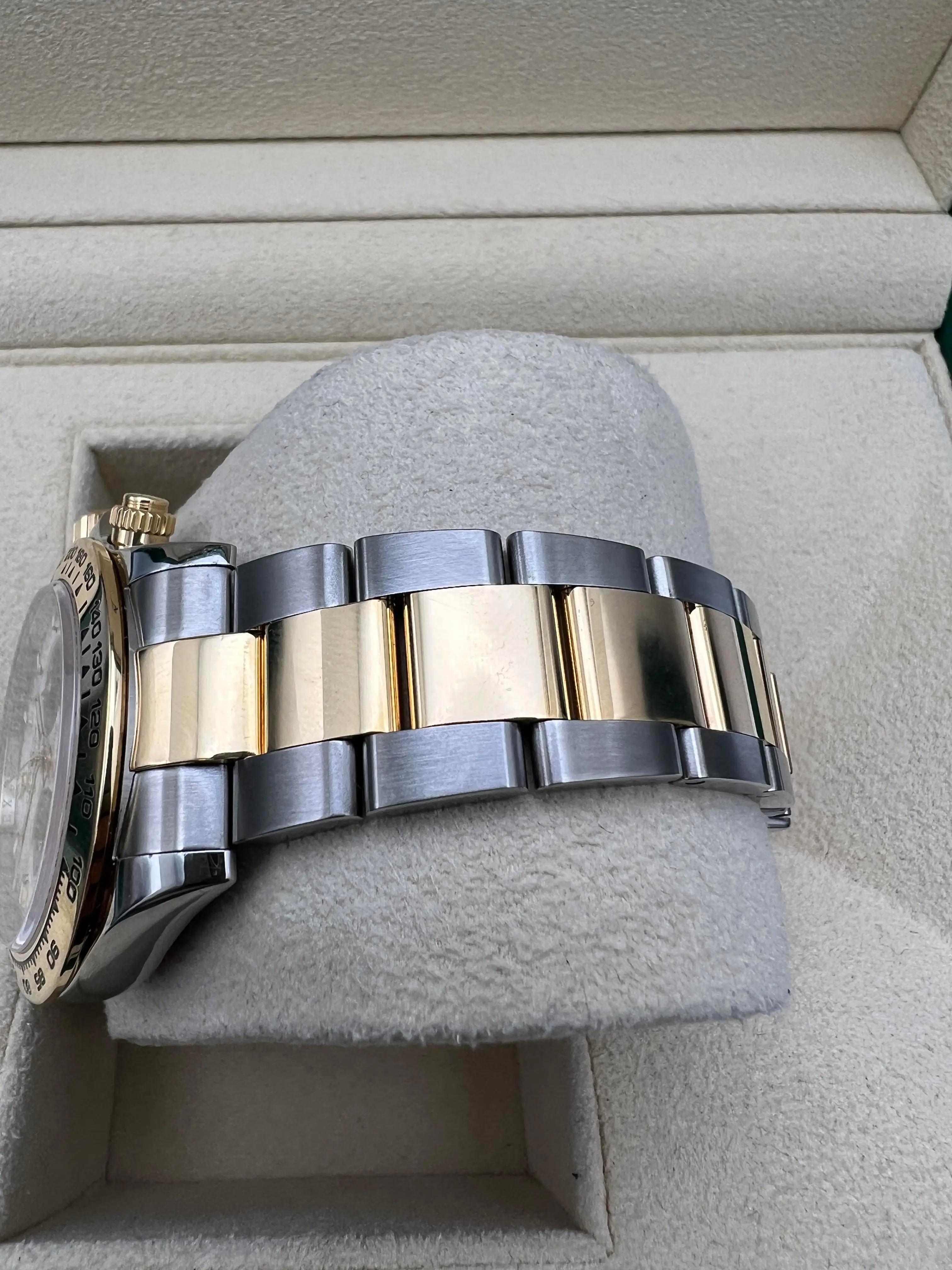 Rolex Daytona Custom Esfera Meteorito 40mm 116503 18K Dos Tonos Caja Set en venta 6