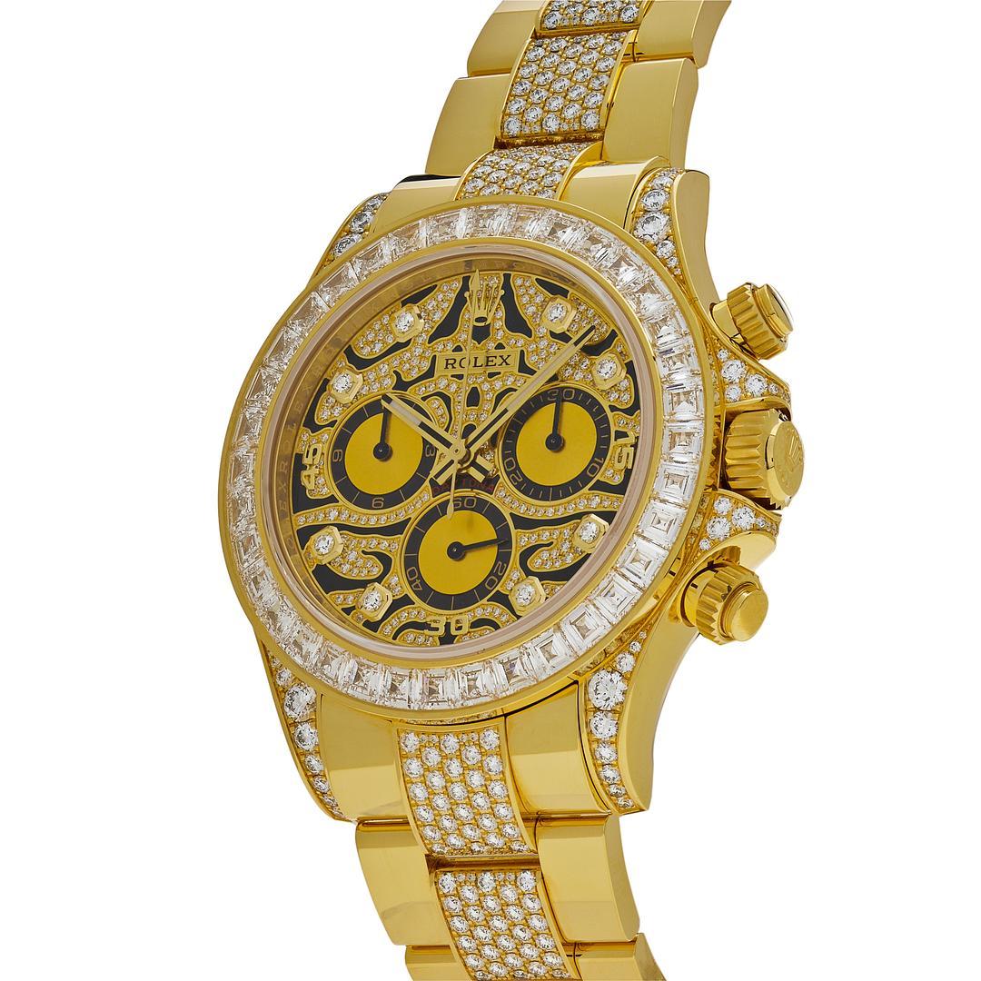 Rolex Daytona Eye of the Tiger Yellow Gold 116598TBR For Sale at 1stDibs