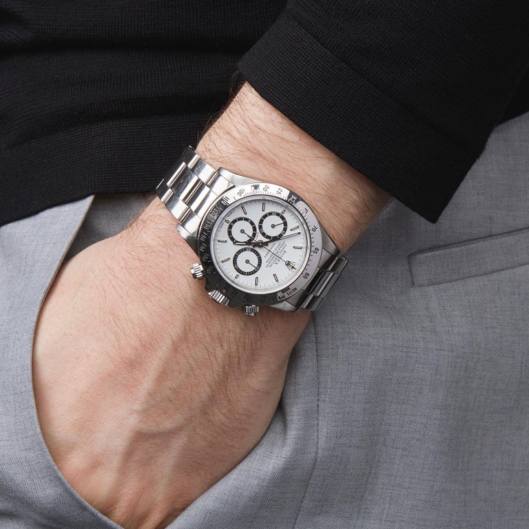 Rolex Daytona Floating Cosmograph Stainless Steel 16520 Wristwatch