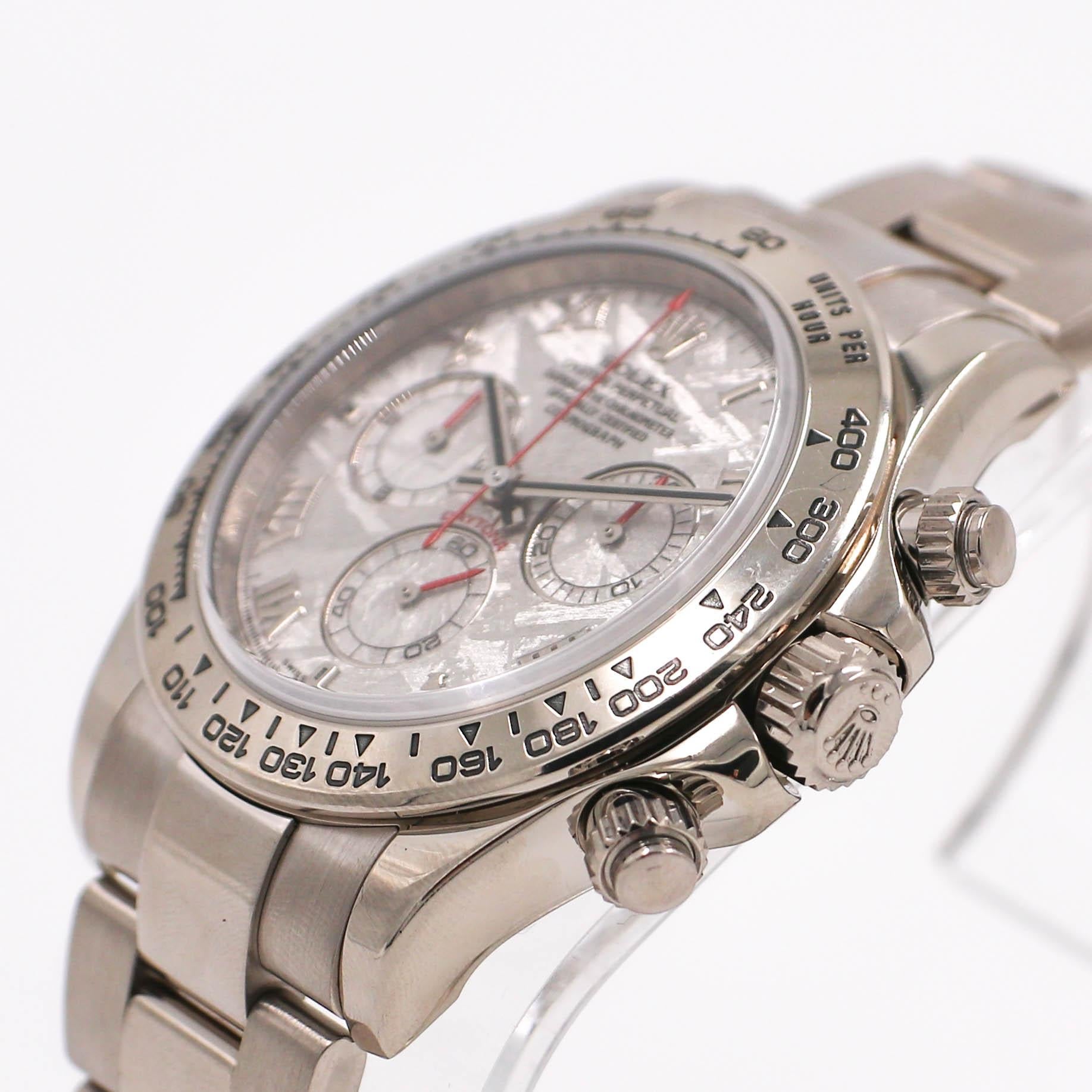 rolex meteorite daytona