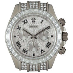 Rolex Daytona Gents White Gold Diamond Set 116599TBR Automatic Wristwatch