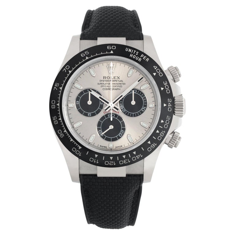 Rolex Daytona in oro bianco 18 carati con lunetta in ceramica e