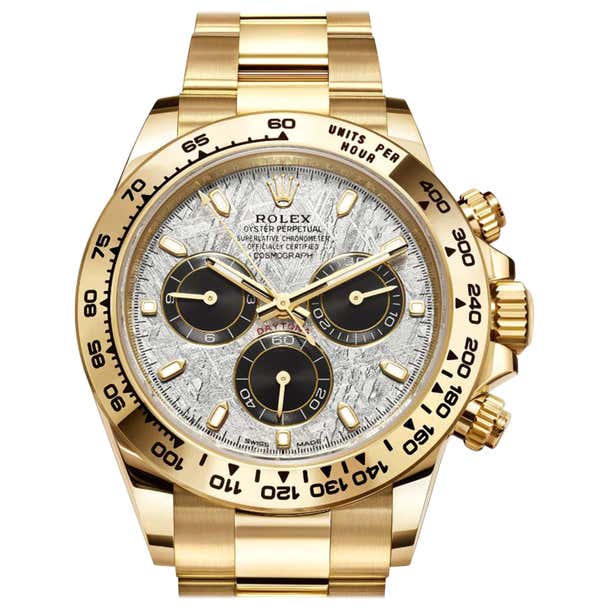 Rolex Daytona In 18k Yellow Gold With Meteorite Dial Watch Ref 116508 rolex-daytona-in-18k-yellow-gold-with-meteorite-dial-watch-ref-116508