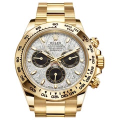 Rolex Daytona in 18k Yellow Gold with Meteorite Dial Watch Ref 116508