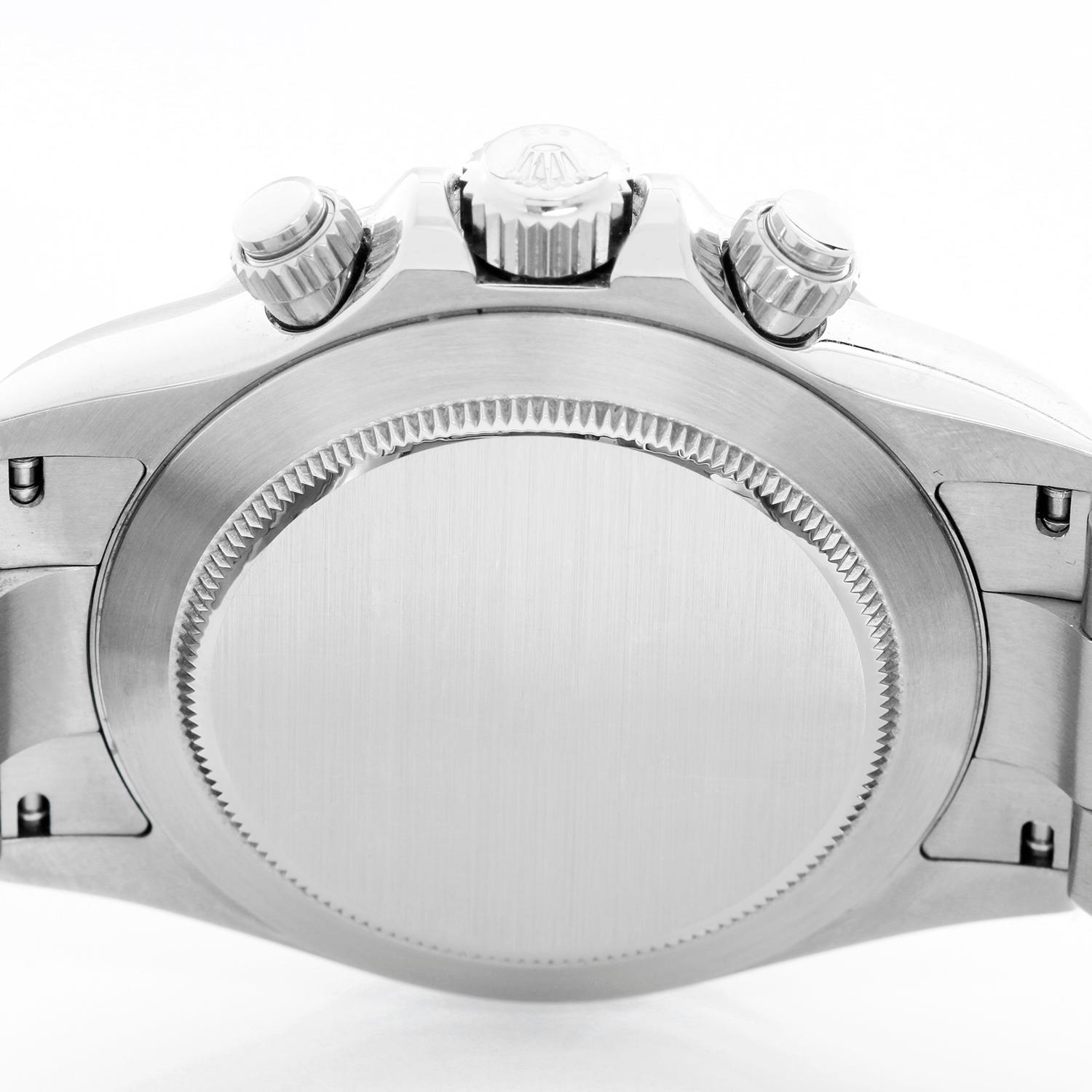 Rolex Daytona Men's Chronograph Watch 116520 In Excellent Condition In Dallas, TX