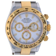 Rolex Daytona Men's Watch 116503 Stainless Steel 18k Gold Automatic Mfr 5Yr Wnty