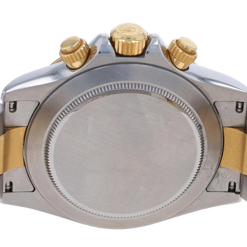 Rolex Daytona Men's Wristwatch 116523 Stainless YellowGold 18k Automatic 1YrWnty 1
