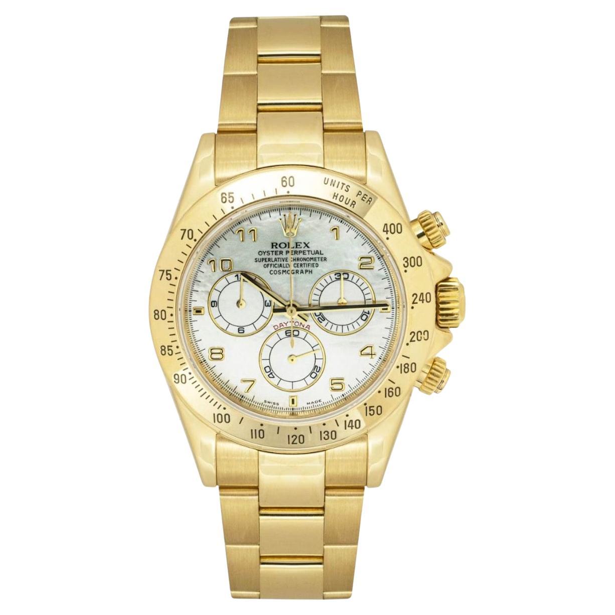 Rolex Daytona Mother of Pearl Dial 116528 For Sale