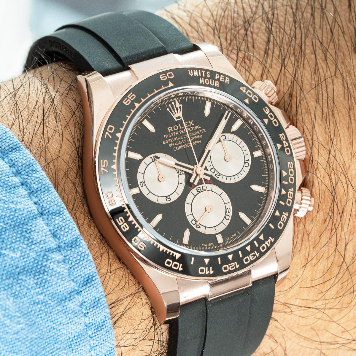 Rolex Daytona Oysterflex Oro Rosa 126515LN en Nuevo Estado en London, GB