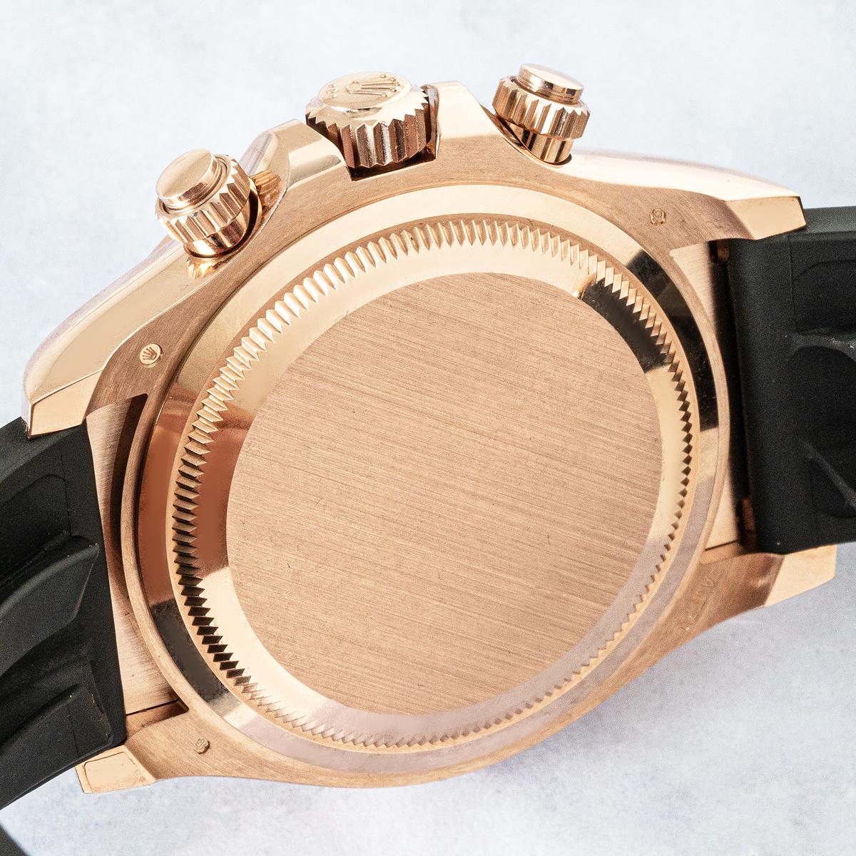 Femenino o masculino Rolex Daytona Oysterflex Oro Rosa 126515LN en venta