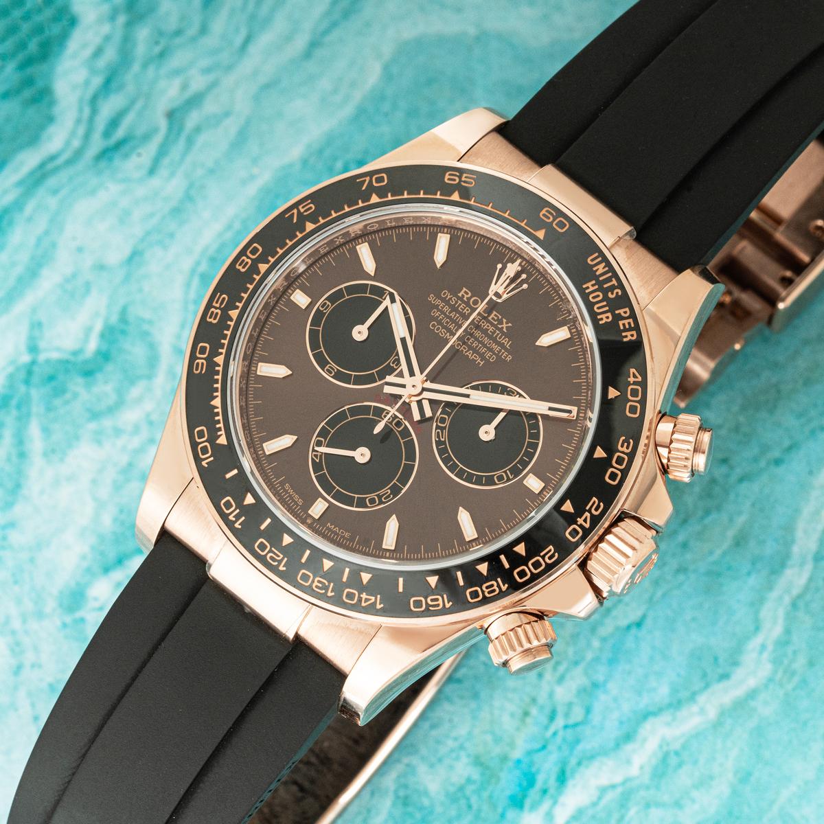 Rolex Daytona Oysterflex Oro Rosa 126515LN en venta 3