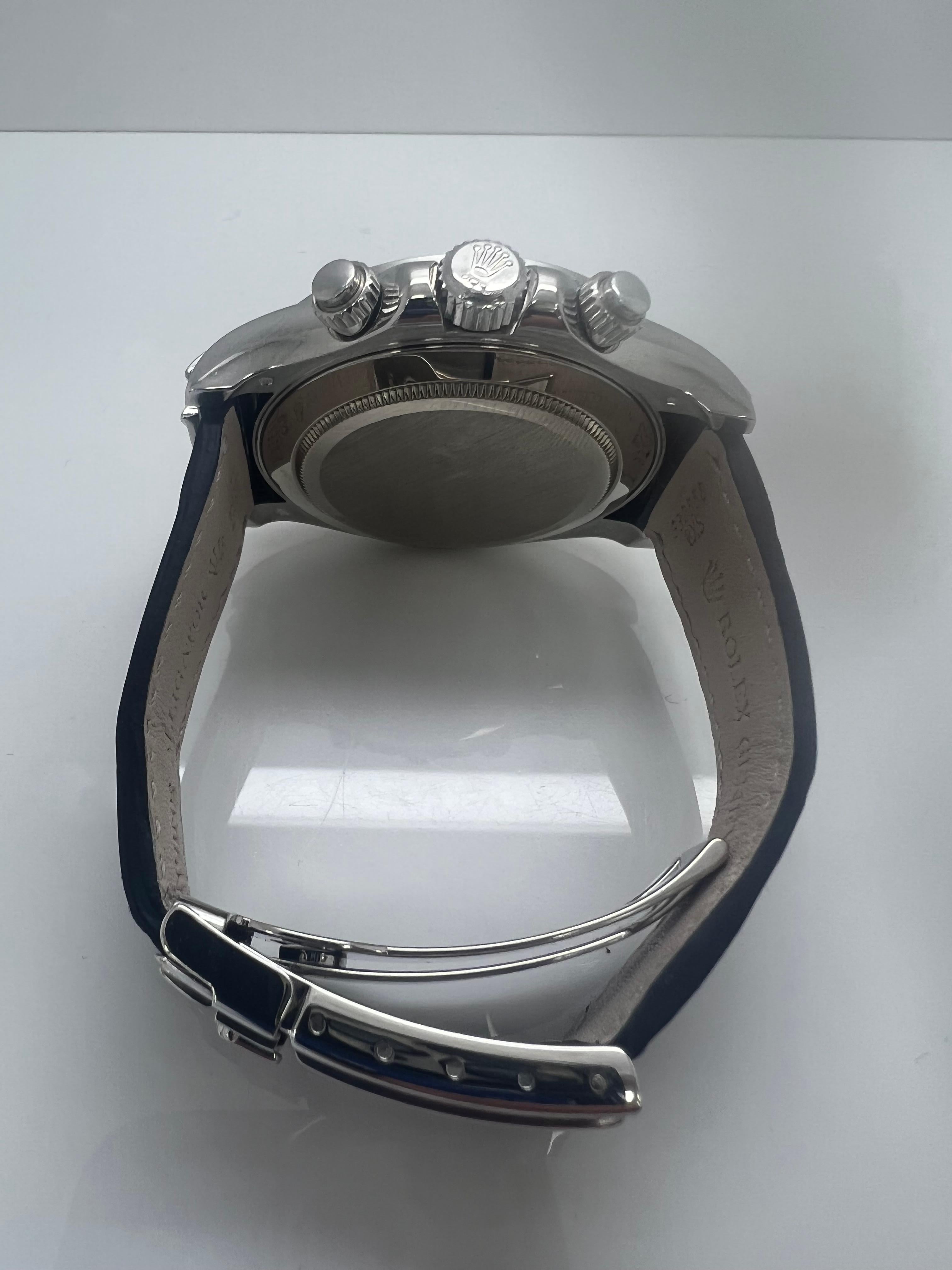 Rolex Daytona Platin-Diamant-Herrenuhr (Art déco) im Angebot