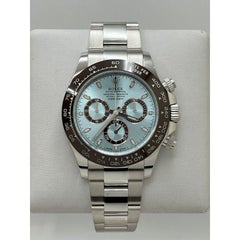 Rolex Daytona Platinum Ice Blue Dial 116506, 2021