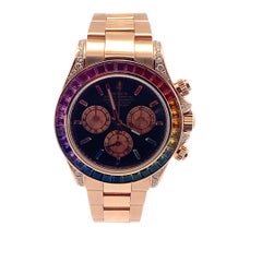 Rolex Daytona Rainbow 18K Everest Gold Watch