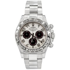 Rolex Daytona Ref 116509 Panda Dial White Gold Chronograph Wristwatch