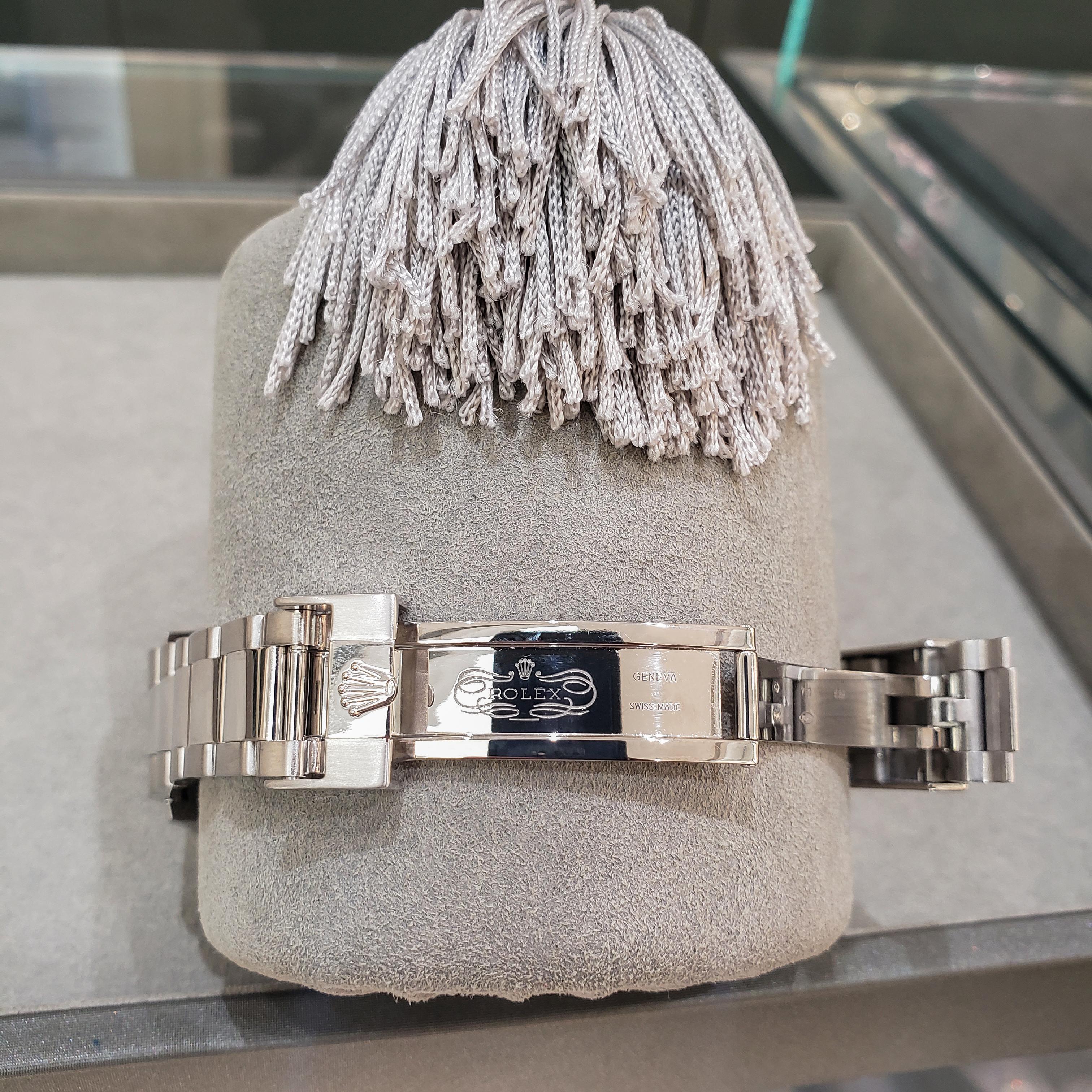 Rolex Daytona Ref 116509 Panda-Chronograph-Armbanduhr mit Zifferblatt aus Weißgold für Damen oder Herren im Angebot