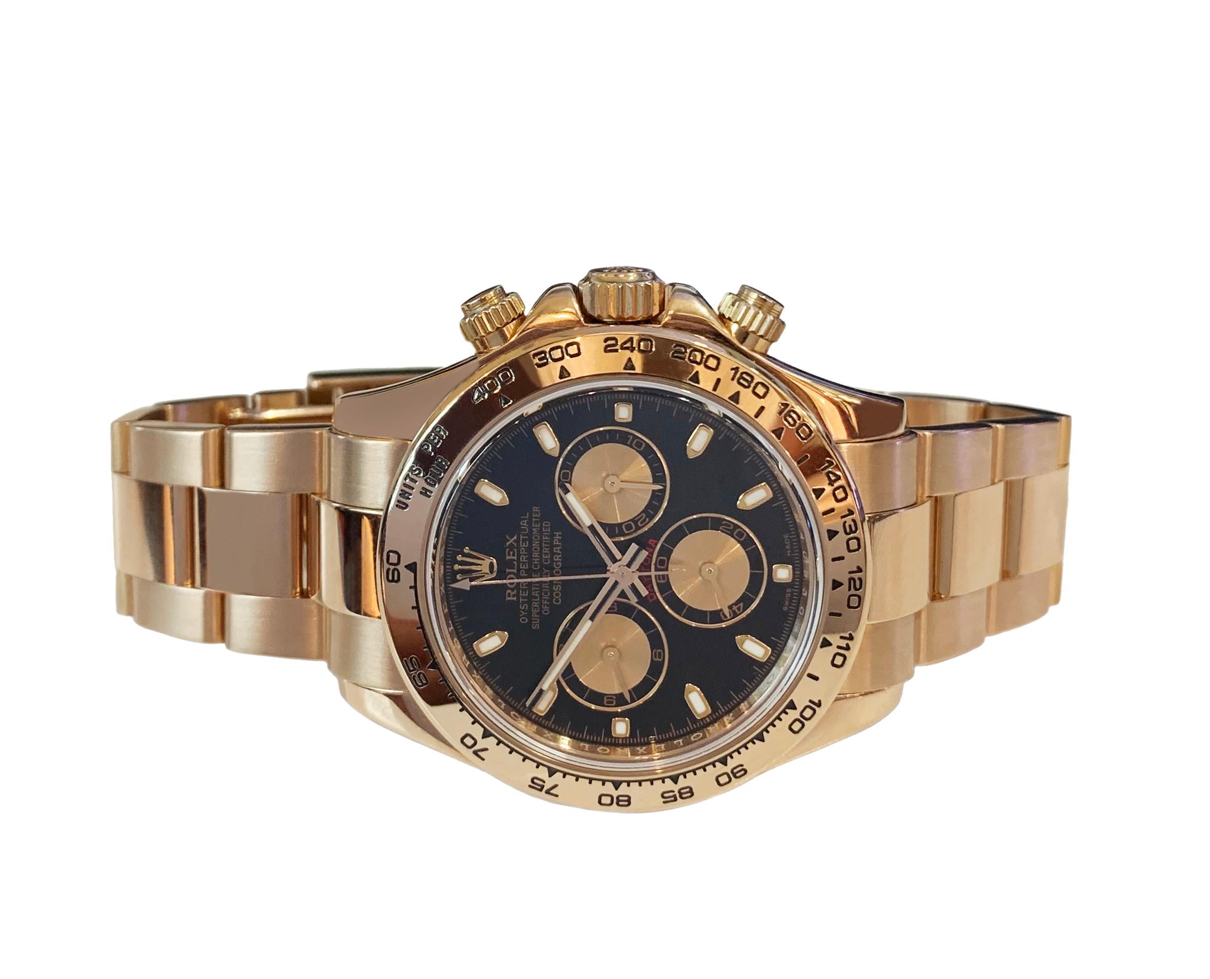 -Mint condition
-Rose Gold
-Case size: 40 mm
-Black Index Dial
-Screw-down solid case back and
-Winding crown
-72-power reserve
-Comes with Box&Papers
*1 link is missing