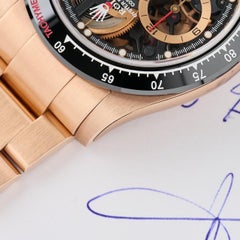 Rolex Daytona ‘Rubens Barrichello’ 18K Rose Gold Artisans De Geneve