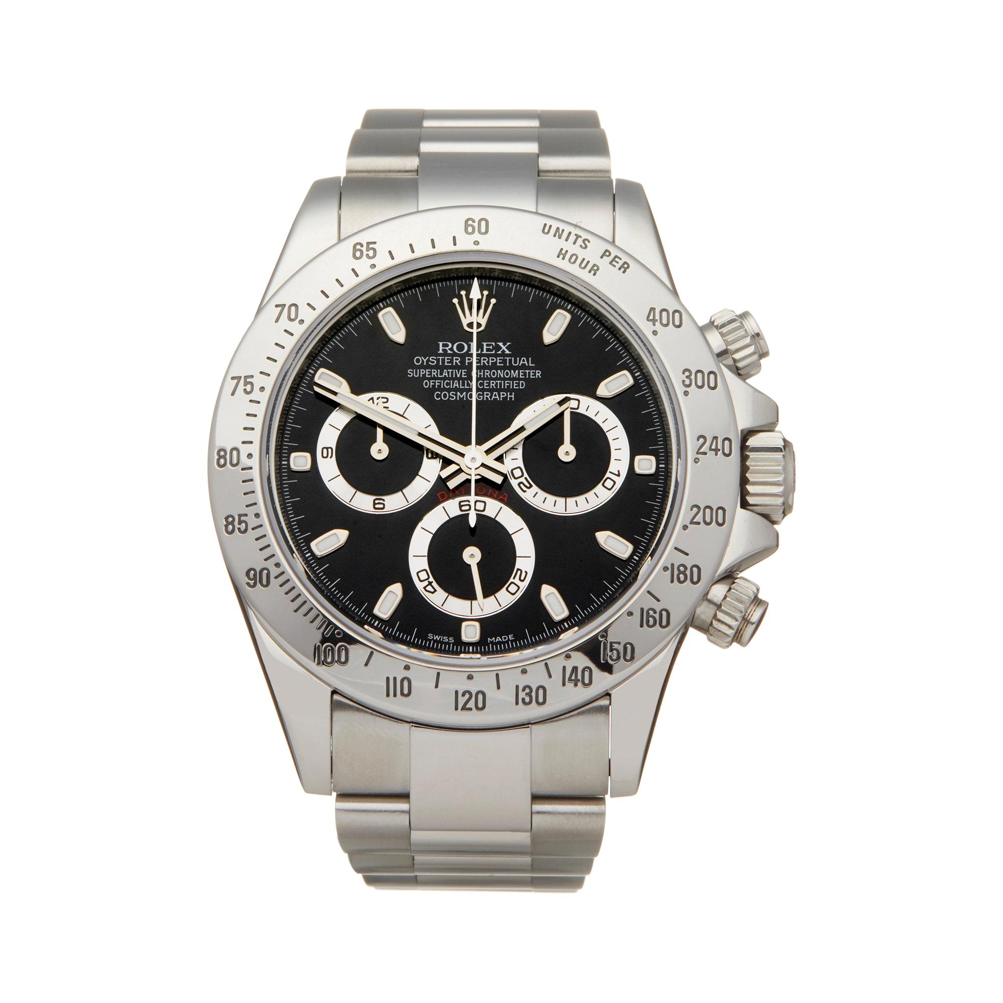 Rolex Daytona Stainless Steel 116520 Wristwatch