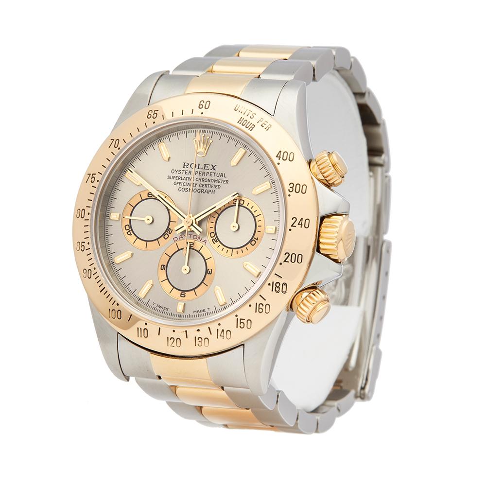 Reference: W5327
Manufacturer: Rolex
Model: Daytona
Model Reference: 16523
Age: 1st June 1996
Gender: Men's
Box and Papers: Box, Service Papers and Guarantee
Dial: Silver Baton
Glass: Sapphire Crystal
Movement: Automatic
Water Resistance: To