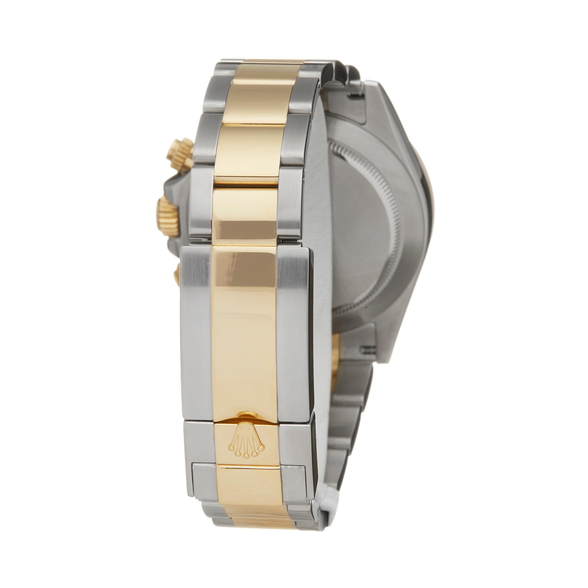 Rolex Daytona Stainless Steel and 18K Yellow Gold 116523 Wristwatch 1