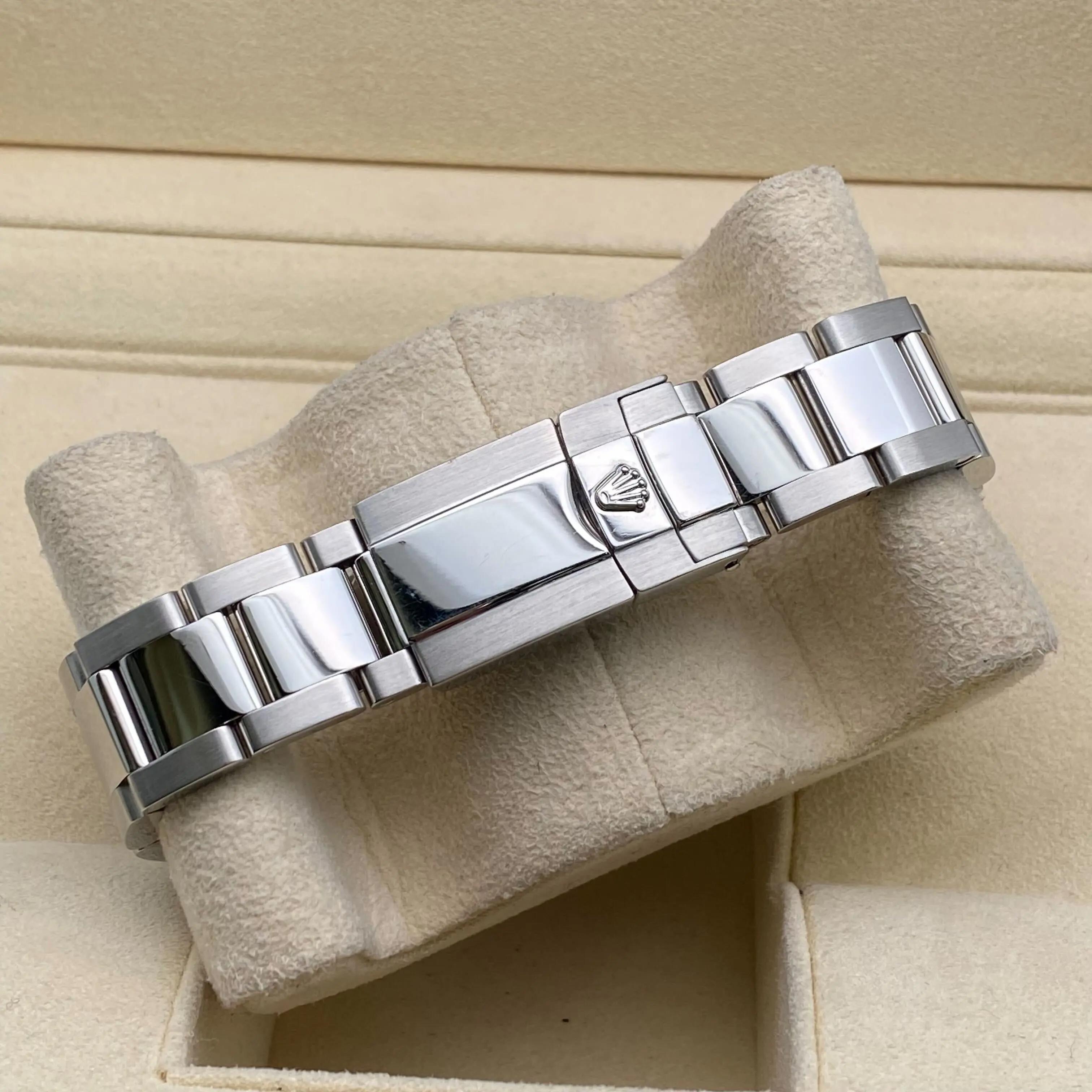 Rolex Daytona Acier inoxydable Cadran index noir Montre Hommes Automatique 116520 3