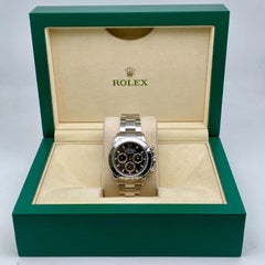 Rolex Daytona Stainless Steel Black Index Dial Automatic Men Watch 116520