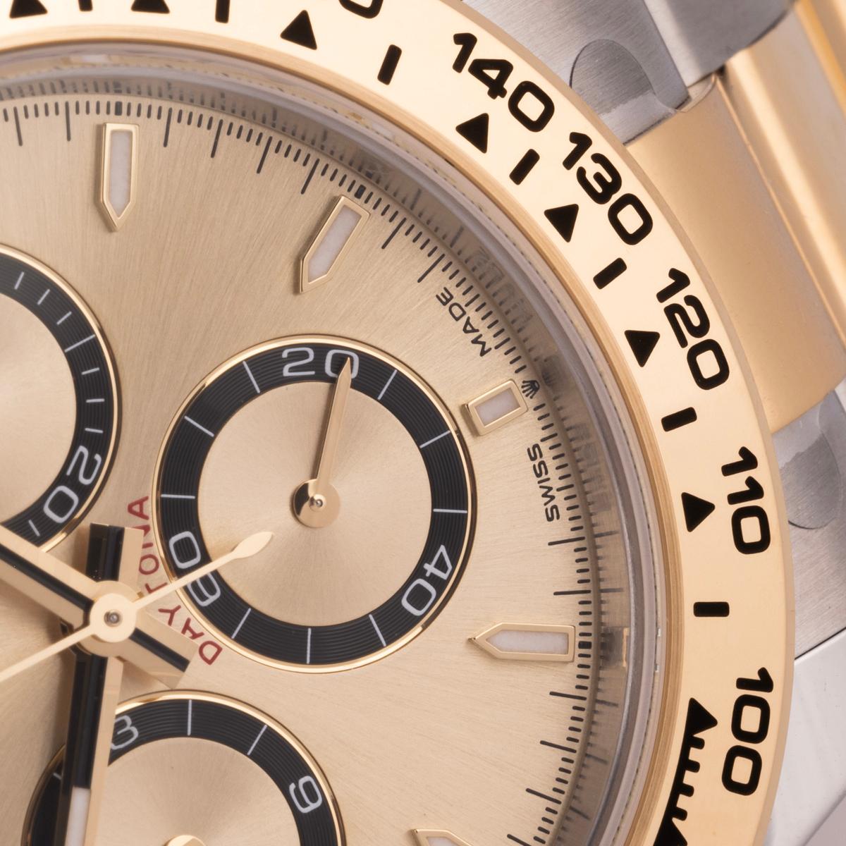 Rolex Daytona Stainless Steel Yellow & Gold 126503 5