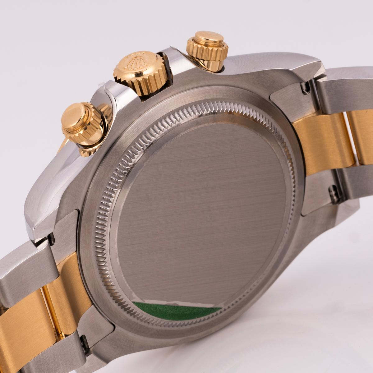 Rolex Daytona Stainless Steel Yellow & Gold Diamond Dial 126503 In New Condition In Mayfair, London, London
