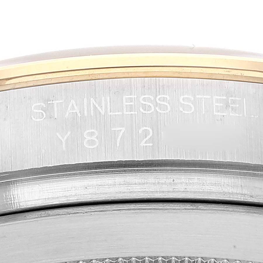 Rolex Daytona Stahl 18k Gelbgold Schiefer Zifferblatt Herrenuhr 116523 Box Papiere im Angebot 6